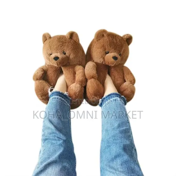 Bear Fluffy Slides for Indoor · Photo 1