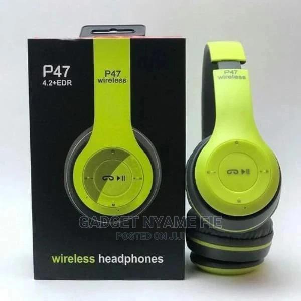 P47 Durable Bluetooth Wireless Headphone With FM Radio · Photo 1