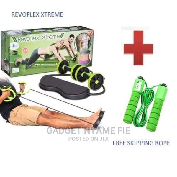 Revoflex Extreme + Free Skipping Rope - Black/Green · Photo 1