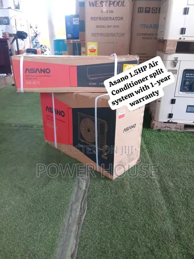 Asano 1.5HP AC – Energy Saving, Low Noise Rapid Cooling Split AC · Photo 1