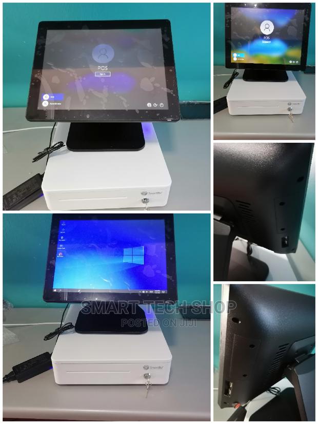 Steel Cash Drawer With Key and Electronic Lock.White Black · Photo 3