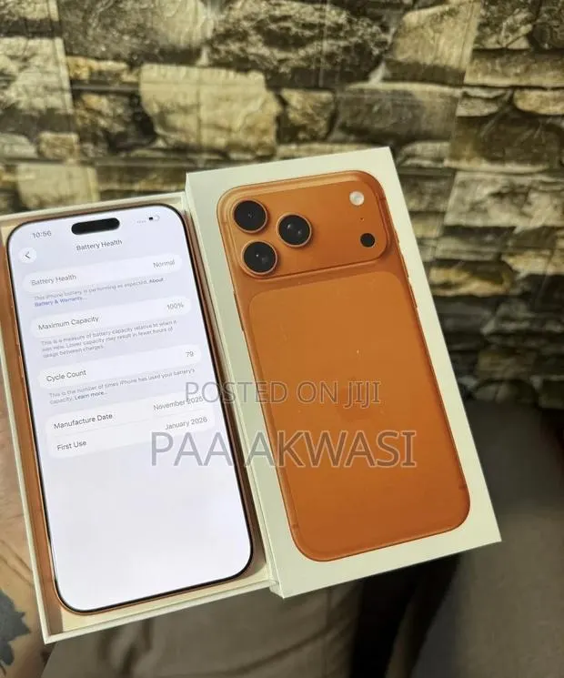 Apple iPhone 17 Pro Max 512 GB Orange · Photo 1