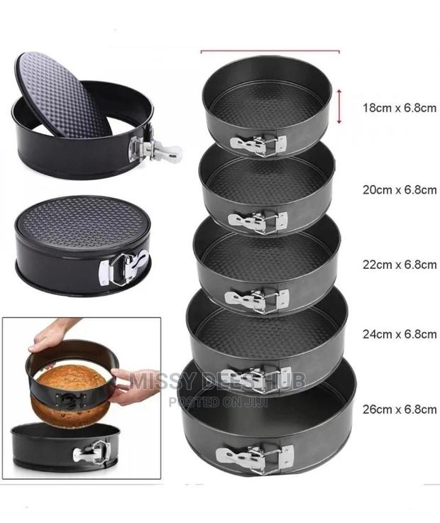 5pcs Nonstick Cake Pan Set · Photo 3
