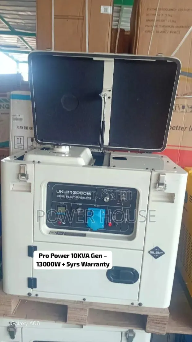 10kva Diesel Generator Uk-D – 13000w 10kva System, 5yrs Warranty · Photo 1