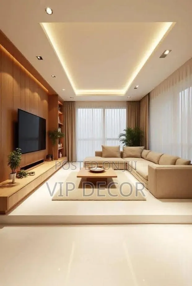 Contact Us for Modern and Latex Pop and Plaster Board Ceiling · Photo 1
