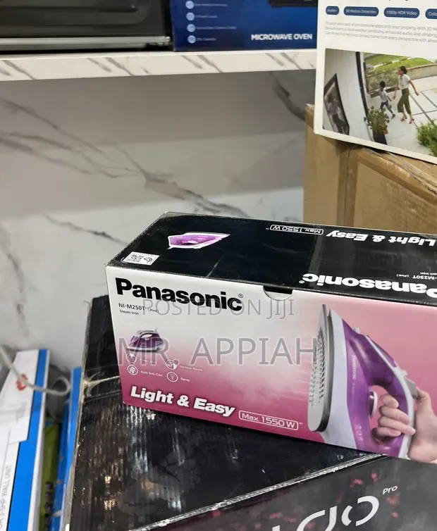 Order Premium Panasonic 1550Watt Electric Steam Iron · Photo 1