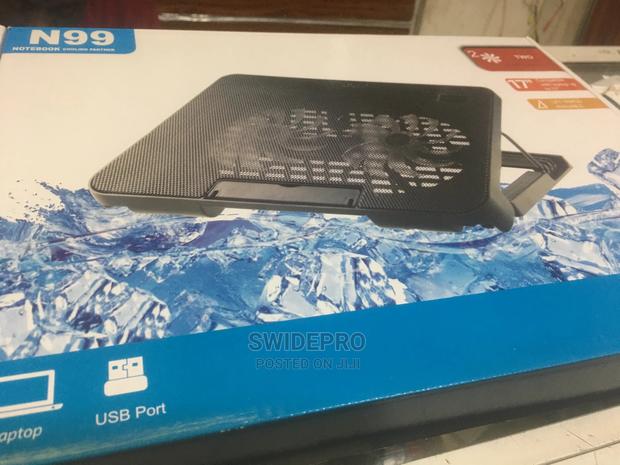 Adjustable Laptop Cooler + Two Fans · Photo 2