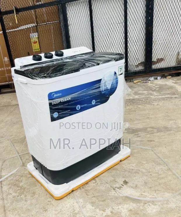 Order Midea Twin Tub Electric Washing Machine(White) Transparent Lid · Photo 1