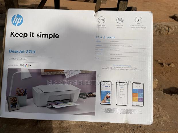 Copy, Print,Scan Wireless Hp 2710 Deskjet Printer · Photo 1