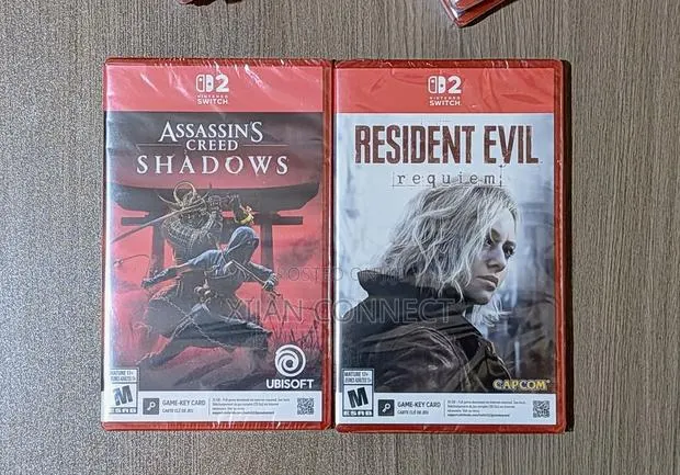 Assassin’s Creed Shadows Resident Evil Requiem Bundle for Switch 2 · Photo 1