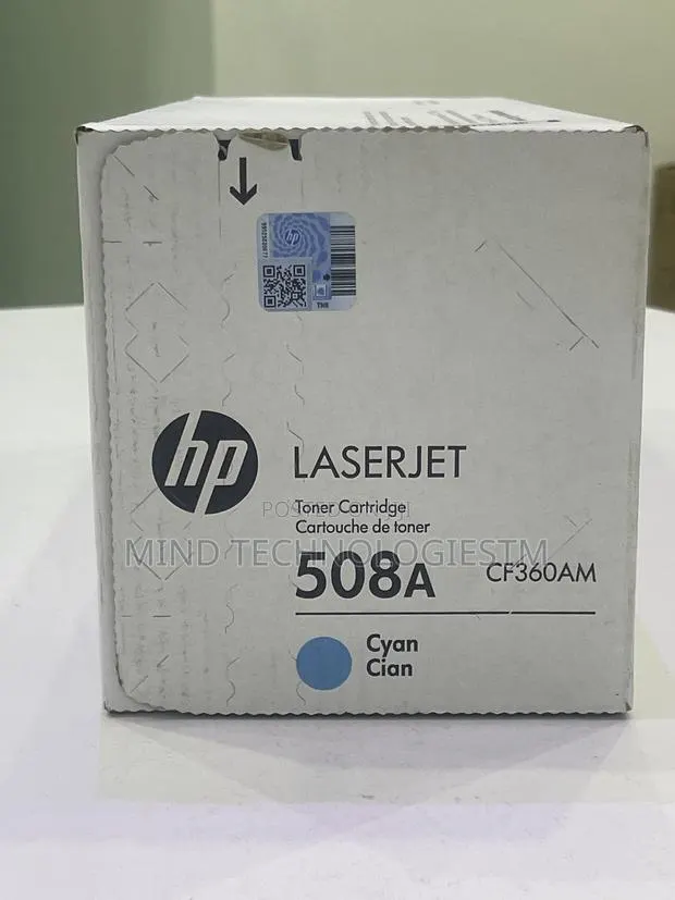 Original Hp 508a Cyan Laserjet Toner Cartridge · Photo 1