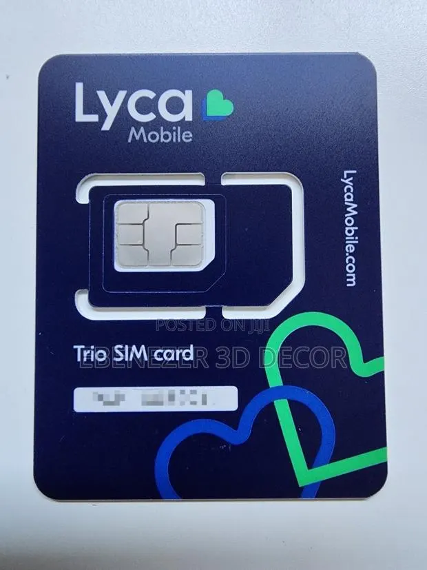 Lycamobile SIM Card · Photo 1