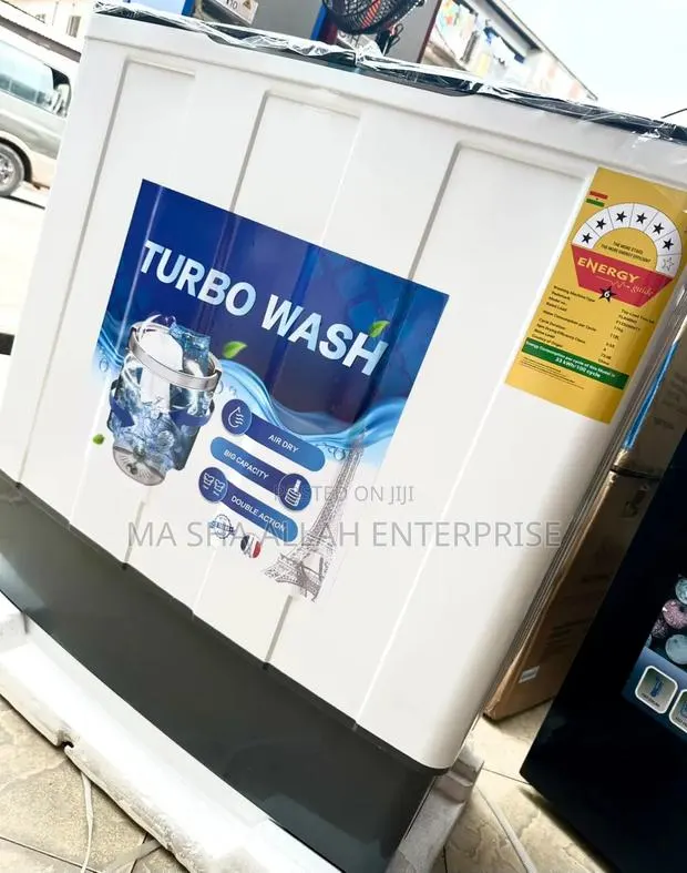 Powerful and Long Lasting 12kg Twin Tub Flamino Washing Machine · Photo 1