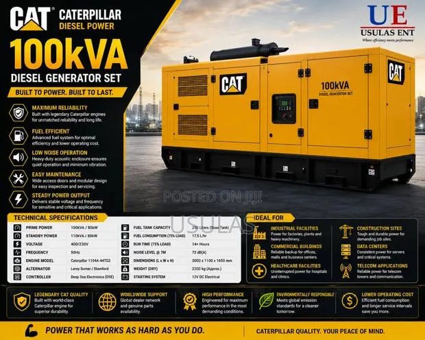 Cat 100kva · Photo 1