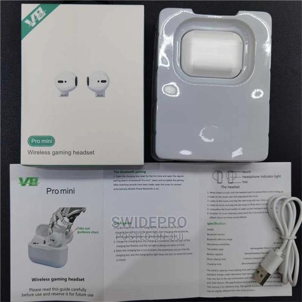 Airpod Pro Mini V8 Earbuds + Charging Case · Photo 5
