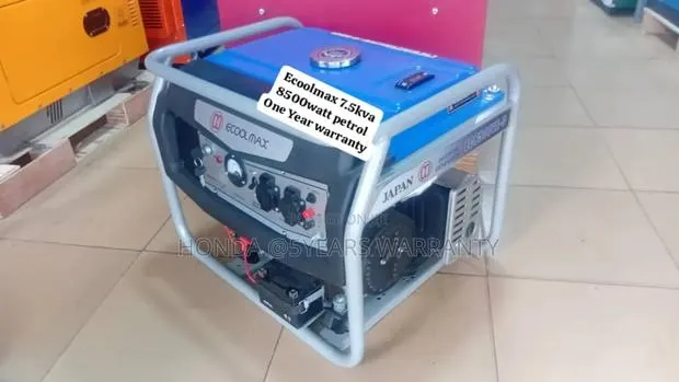 Ecoolmax 7.5kva 8500watt Petrol Generator · Photo 1