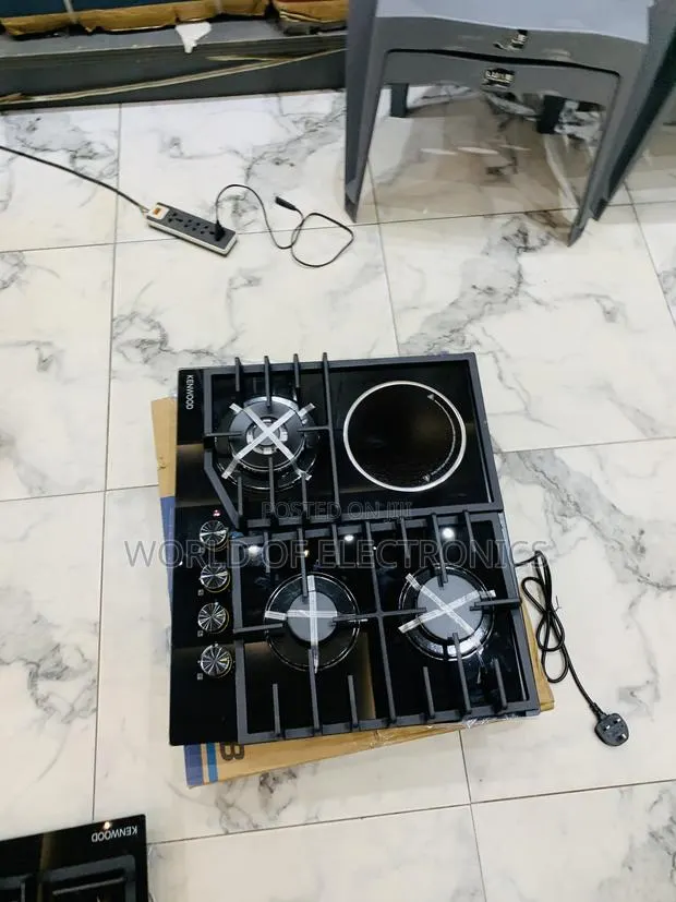 Ultra High Kenwood 60cm 3+1 Built-in Gas and Electric Combo Hob · Photo 1
