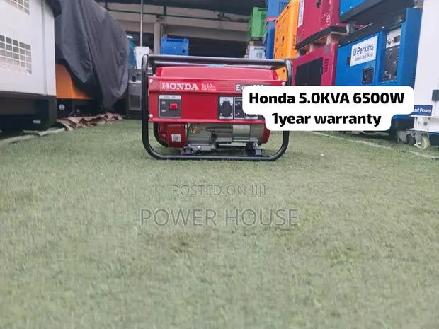 Honda 6500W Powerful Petrol Generator – Premium Quality Power · Photo 1