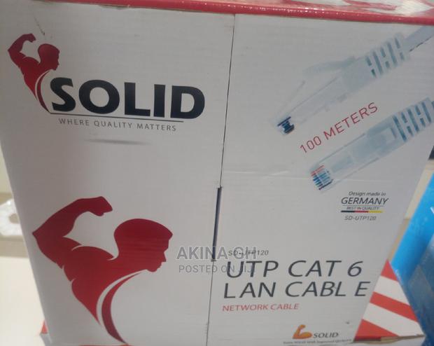 Solid Cat 6 Utp Cable 100 Meters · Photo 2
