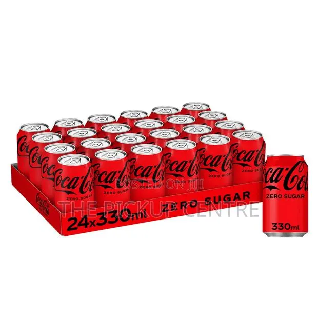 Coca-Cola Coke Zero Sugar Soft Drink Cans 24 X 330ml · Photo 1