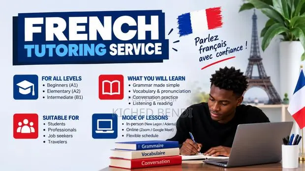 French Tutor in New Legon/Adenta_ Beginner Conversation · Photo 1
