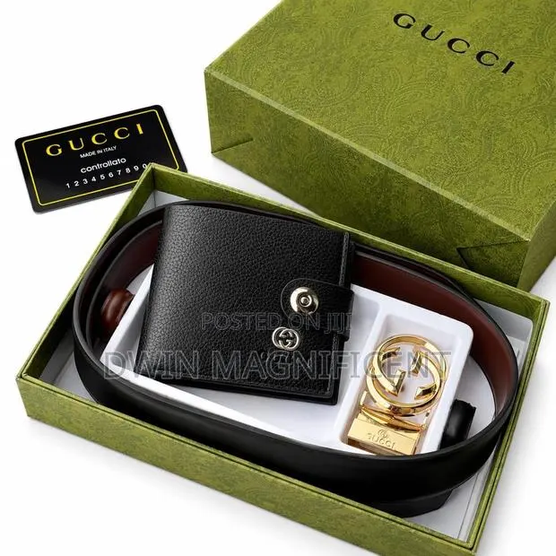 Exclusive Gucci Belts + Wallet · Photo 1