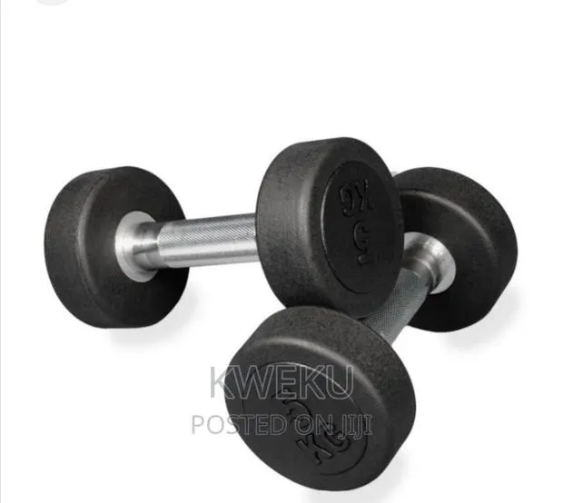 Dumbell Round 5kg Pair · Photo 1