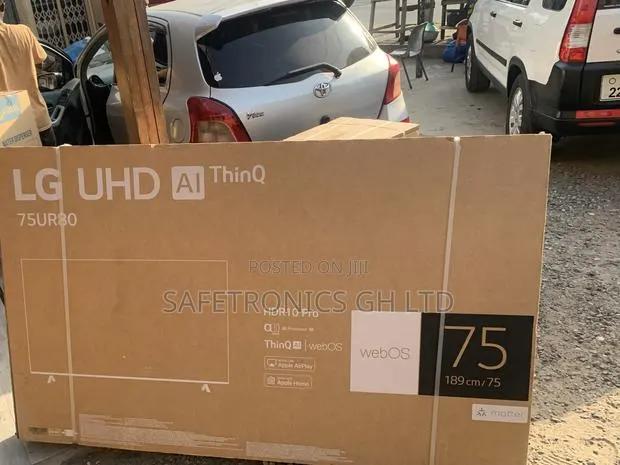 Fresh in Box Led Smart Ur80 Lg Uhd Android Frameless Tv · Photo 1