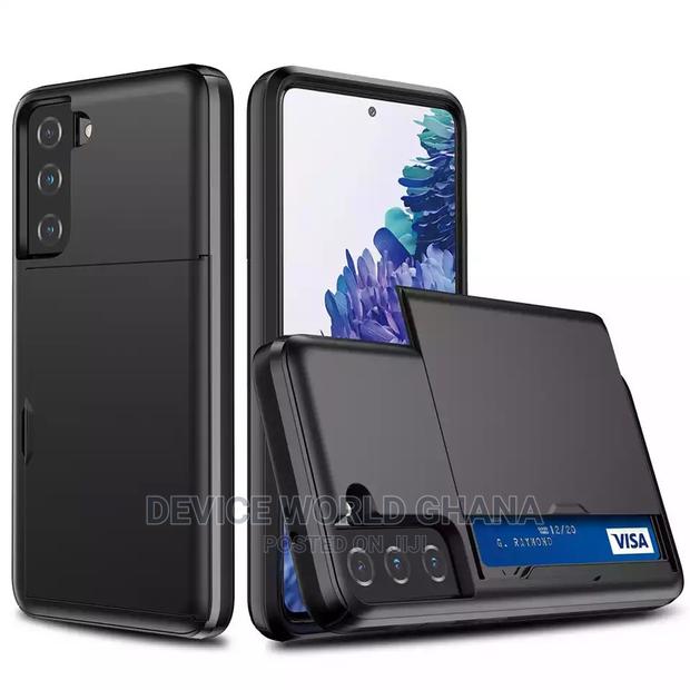 Armor Slid Card Case for Samsung S21 S21+ S21ultra S2o+ S20u