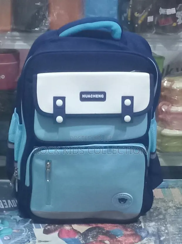 Huacheng Backpack School Bag (Sea Blue)Class 4 · Photo 1