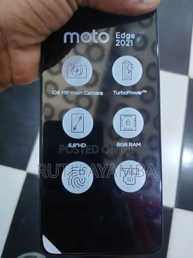 Motorola Edge 5G 2021 256 GB Black · Photo 1