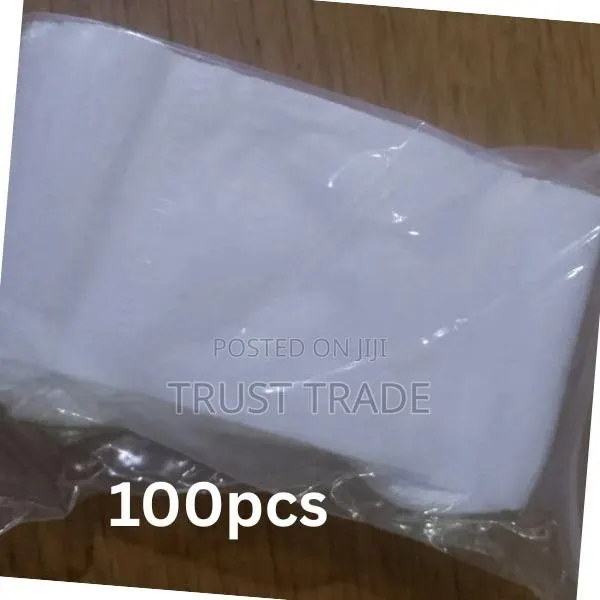 Empty Tea Bags - Corn Fibre - Drawstring 100 Pces/Pack · Photo 1