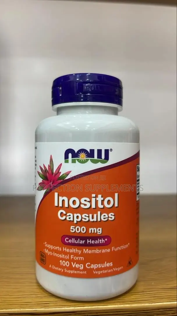 NOW Inositol 500 Mg Veg Capsules · Photo 1