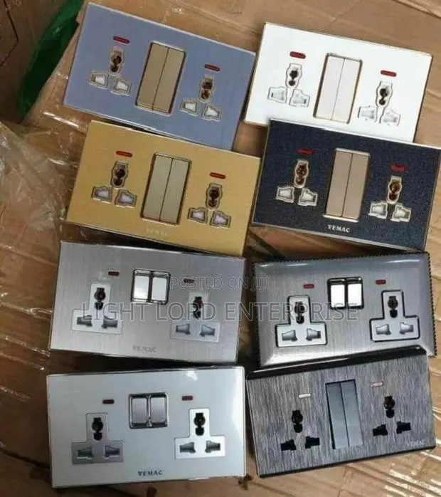Topnotch Rosegikd)/Grey/Silver/Gold/White/Socket and Switches · Photo 1