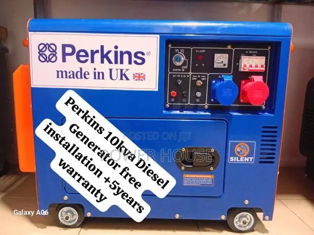 Verse Vortex Perkins Diesel Generator 10kva Silent · Photo 1