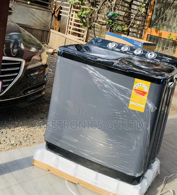 Secure Black 11kg (Clean-Edge) Nasco WashingMachine · Photo 1