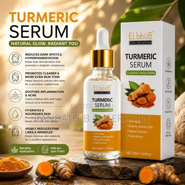 4. Elbbub Turmeric Serum for Even Skin Tone · Photo 1