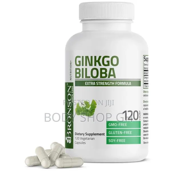 Ginkgo Biloba Extra Strength Support Brain Function + Memory · Photo 1