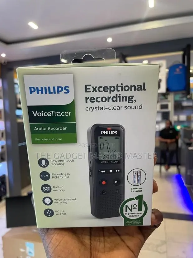 Philips DVT1160 VoiceTracer Audio Recorder · Photo 1