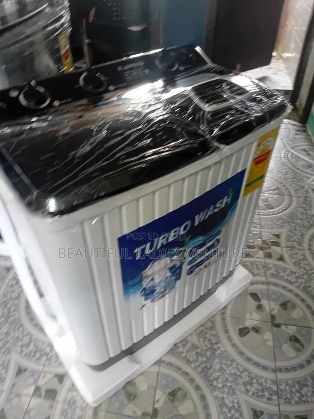Large Capacity Turbo Wash Machine – Perfect for Family Laundry · Photo 1