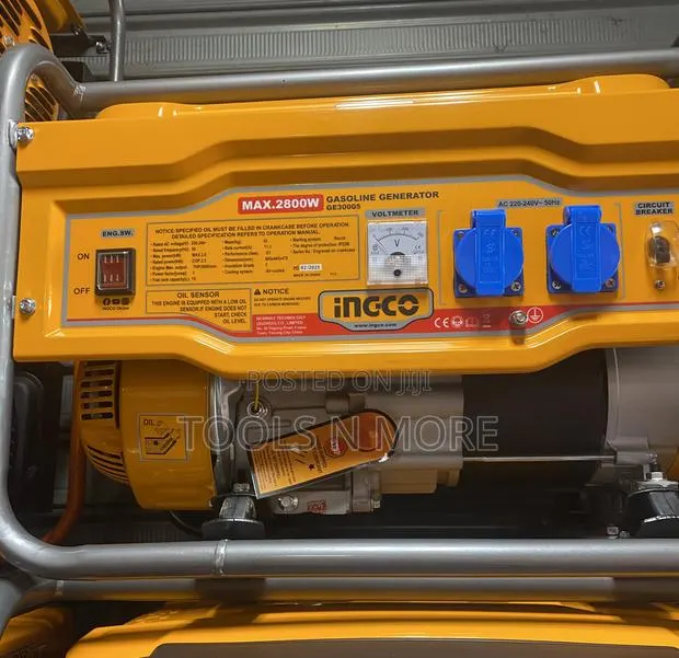 2.8kw Ingco Gasoline Generator · Photo 1