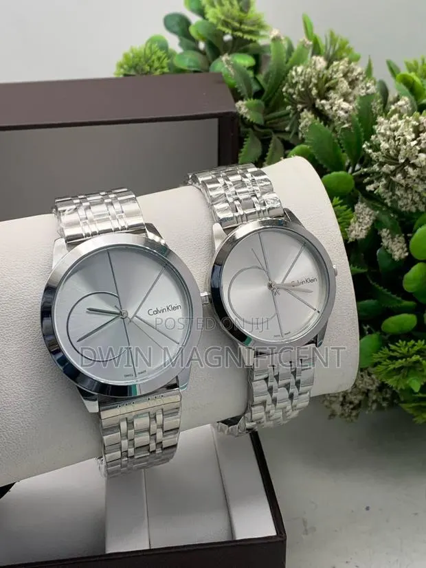Pair of Calvin Klein Swiss-Made Quartz Wristwatches · Photo 1