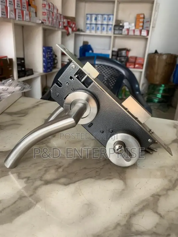 Quality Door Lock With Stainless Steel Handles · Photo 1