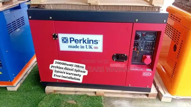 Energy Flow Perkins 18kva Generator 3phase 20000watt 18kva · Photo 1