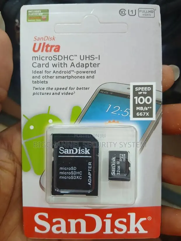 Sandisk 32gb Sd Card · Photo 1