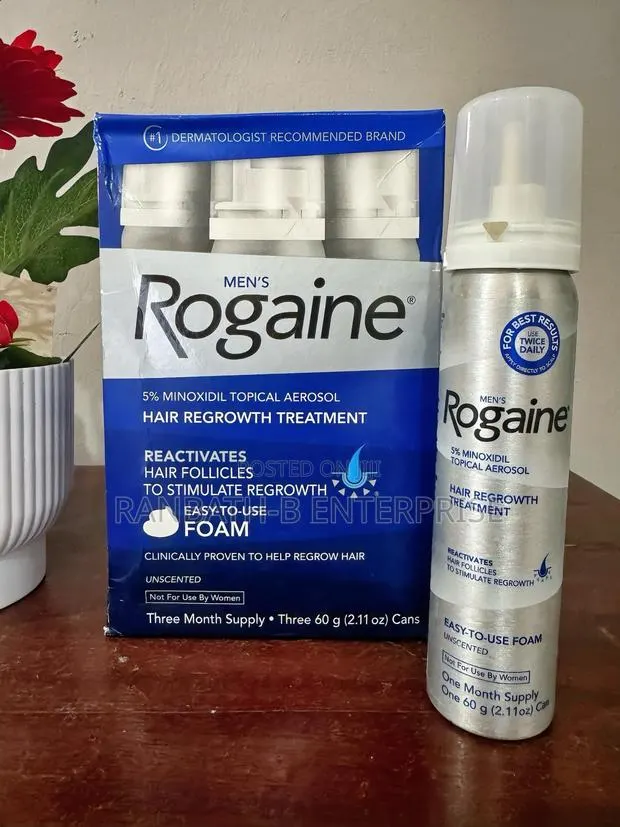 Rogaine 5% Minoxidil Foam ( 1 Bottle) · Photo 1