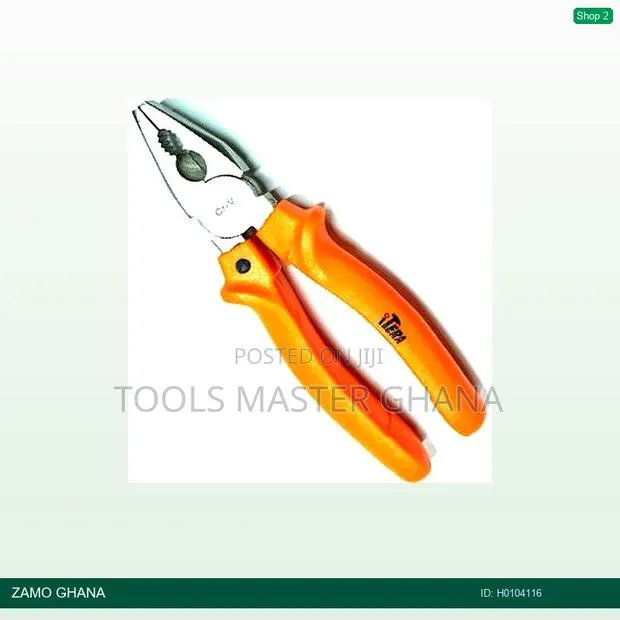 Combination Plier Tera Orange 6inch - H · Photo 1