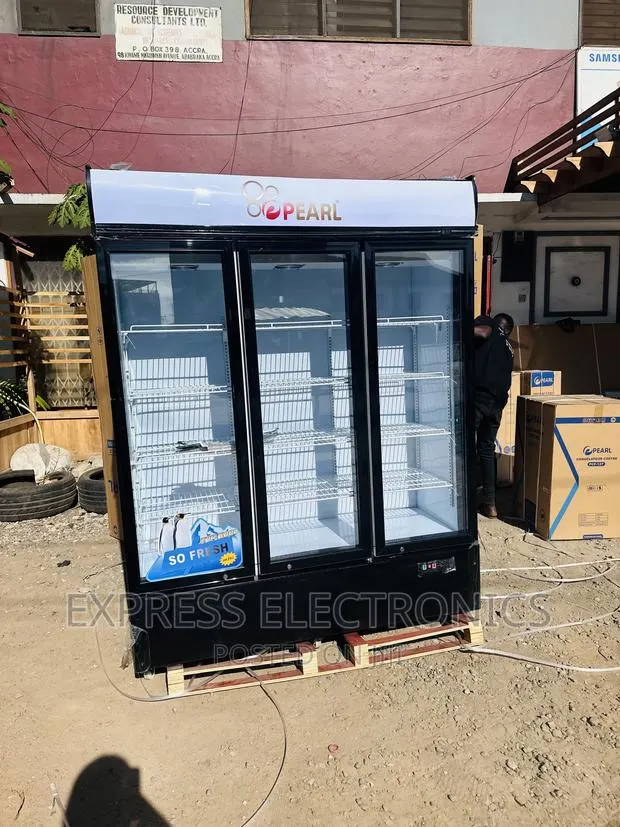 Adjustable ___ Temperature Display 3doors Fridge PVC-150 · Photo 1