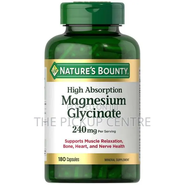 Nature's Bounty Magnesium Glycinate 180cap · Photo 1
