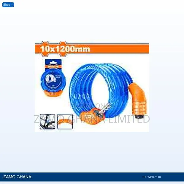4 Digit Combination Bicycle Cable - Wbk2110 · Photo 1